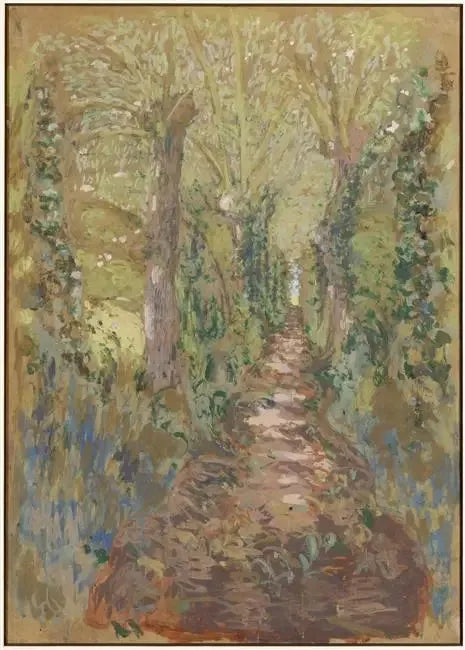 L'Allée en sous-bois, Amfreville - Édouard Vuillard image 1 reproduction réalisée par Alpha Reproduction