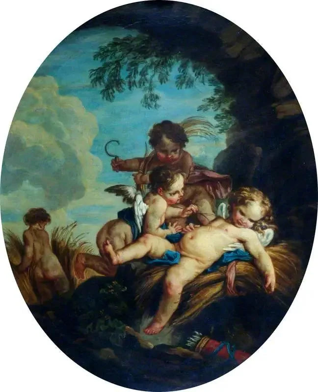 愛の収穫者（キューピッドの刈り手） - フランソワ・ブーシェ

Source:
L'amour moissonneur (Cupidon faucheur) - François Boucher