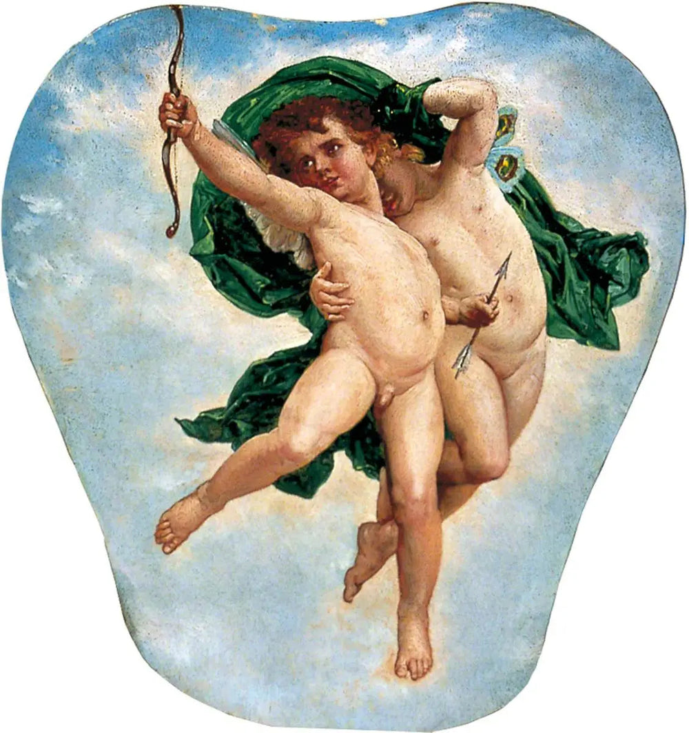 L'Amour Vainqueur (Cupidon Victorieux) - Bouguereau image 1 reproduction d’œuvre d’art à l’huile
