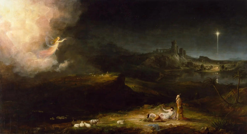 羊飼いたちに現れる天使 - トーマス・コール

Source:
L'ange apparaissant aux bergers - Thomas Cole