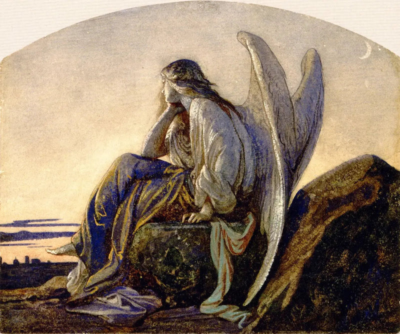 夕暮れの天使が都市を見守る - アレクサンドル・カバネル

Source:
L'Ange du soir veillant sur une ville - Alexandre Cabanel