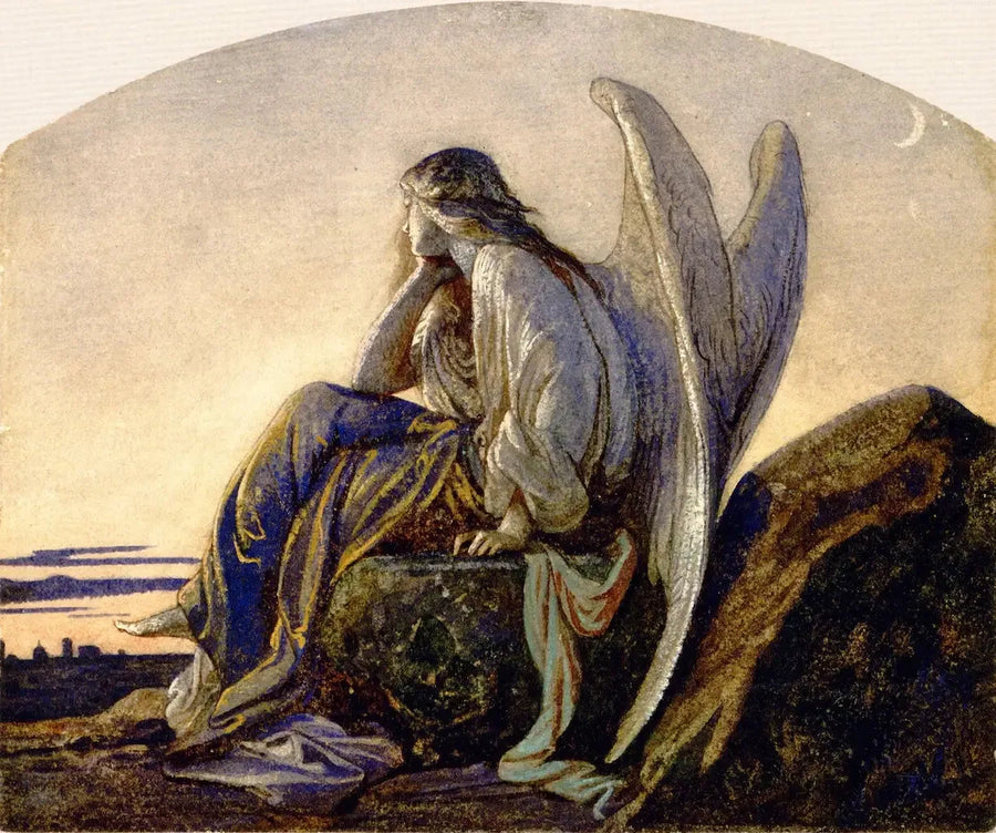 夕暮れの天使が都市を見守る - アレクサンドル・カバネル

Source:
L'Ange du soir veillant sur une ville - Alexandre Cabanel