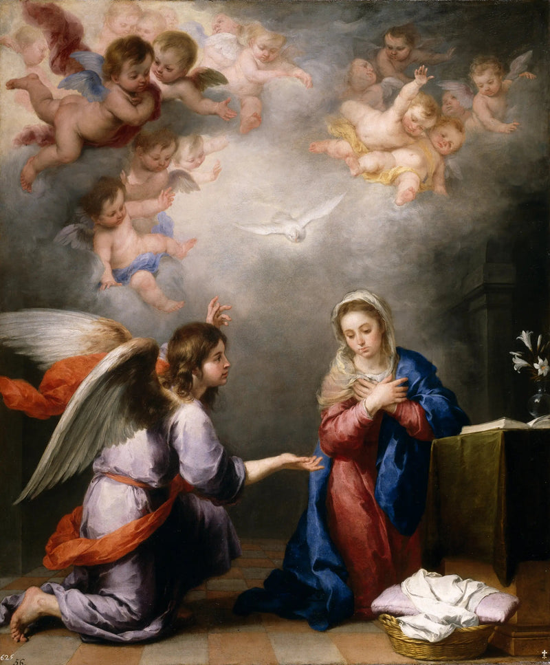 受胎告知 - バルトロメ・エステバン・ムリリョ

Source:
L'Annonciation - Bartolomé Esteban Murillo