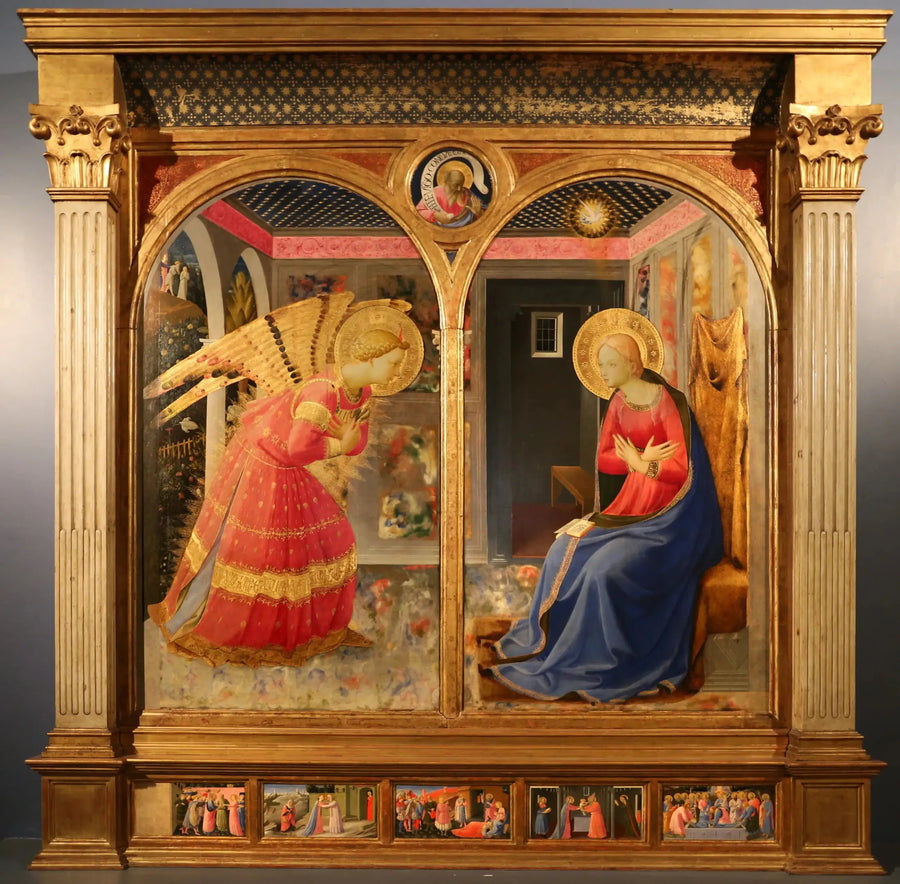 サン・ジョヴァンニ・ヴァルダルノの受胎告知 - フラ・アンジェリコ

Source:
L'Annonciation de San Giovanni Valdarno - Fra Angelico