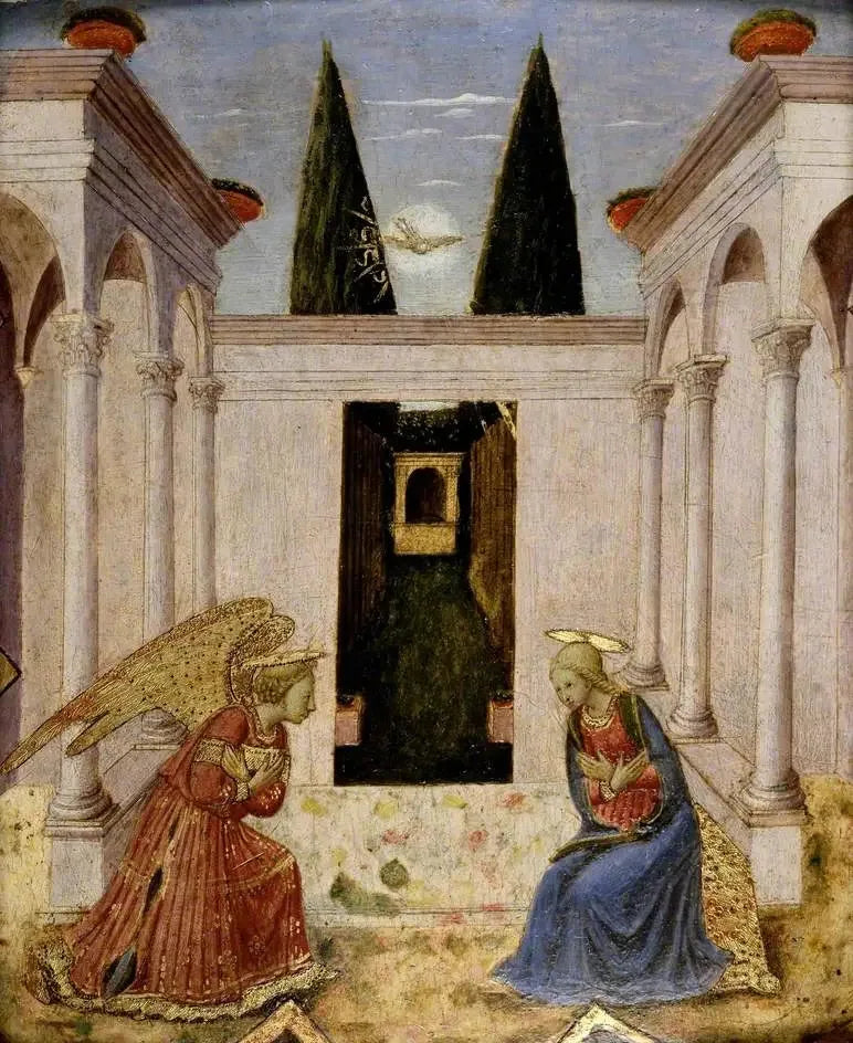 受胎告知 - フラ・アンジェリコ

Source:
L'Annonciation - Fra Angelico