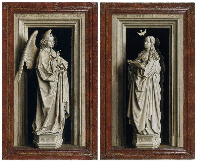 受胎告知 - ヤン・ヴァン・エイク

Source:
L'Annonciation - Jan van Eyck