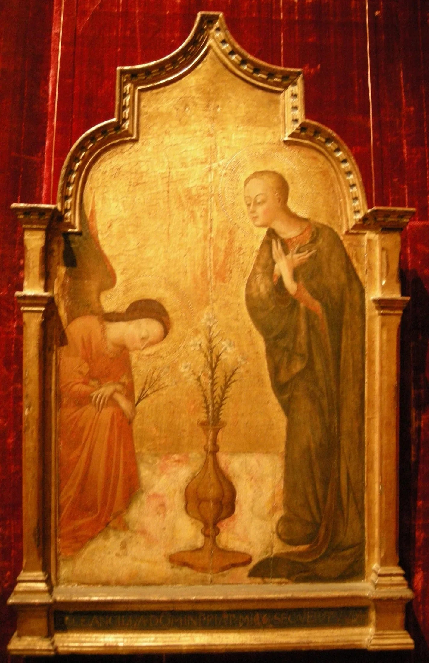 L'Annonciation - Sassetta image 1 reproduction réalisée par Alpha Reproduction
