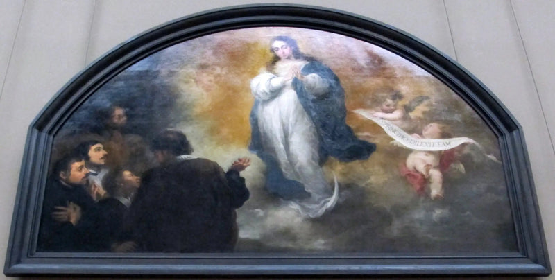 六人の無原罪の御宿りの出現 - バルトロメ・エステバン・ムリリョ

Source:
L'Apparition de l'Imaculée conception à six personnages - Bartolomé Esteban Murillo
