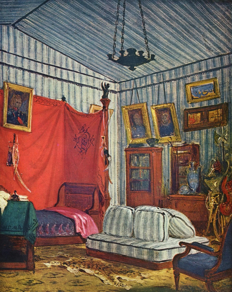 モルネ公爵のアパルトマン - ユージン・ドラクロワ