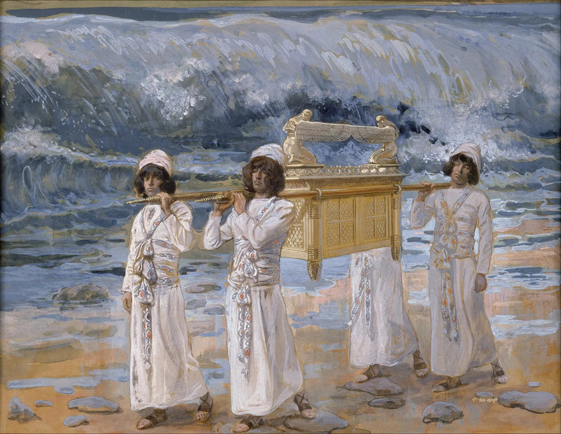 アークはヨルダン川を渡る - ジェームズ・ティソ

Source:
L'Arche passe le Jourdain - James Tissot
