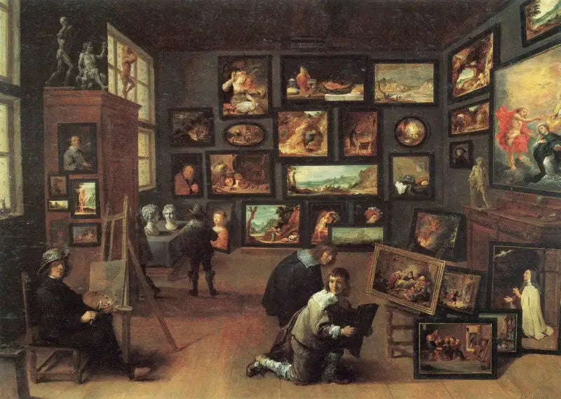 アーティストの工房で - ダビッド・テニエール・ル・ジュヌ

Source:
L'artiste dans son atelier - David Teniers le Jeune