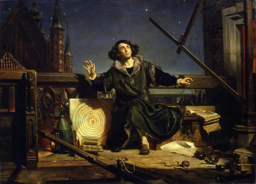 コペルニクス天文学者または神との対話 - ヤン・マテイコ

Source:
L'Astronome Copernic ou Conversations avec Dieu - Jan Matejko