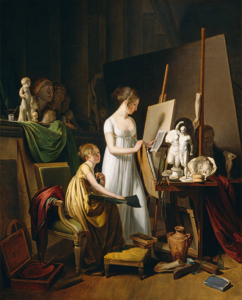 画家のアトリエ - ルイ＝レオポルド・ボイリー

Source:
L'atelier d'un peintre - Louis-Léopold Boilly