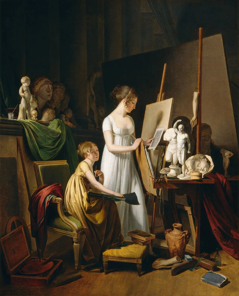 画家のアトリエ - ルイ＝レオポルド・ボイリー

Source:
L'atelier d'un peintre - Louis-Léopold Boilly