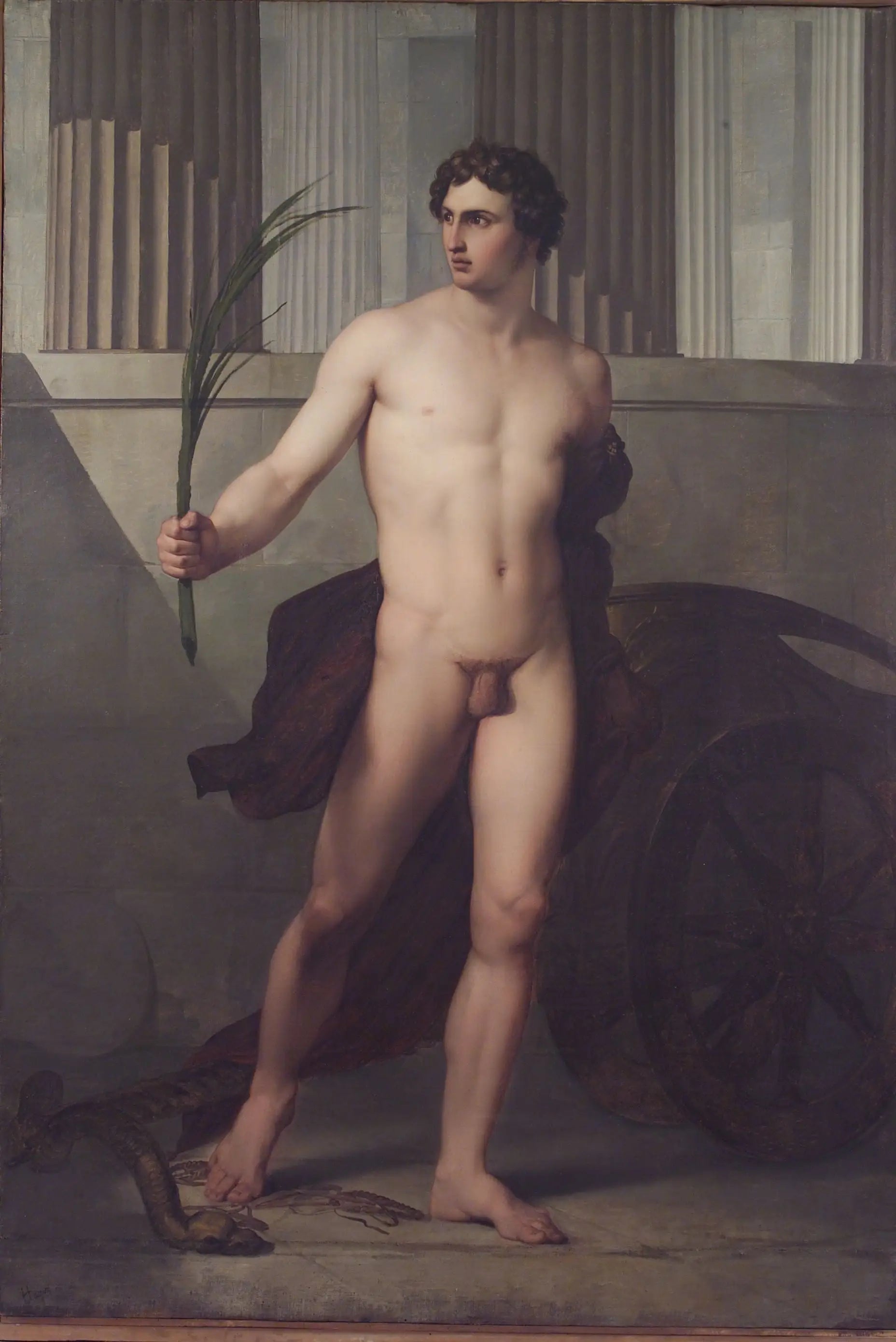 L'Athlète triomphant - Francesco Hayez image 1 reproduction réalisée par Alpha Reproduction