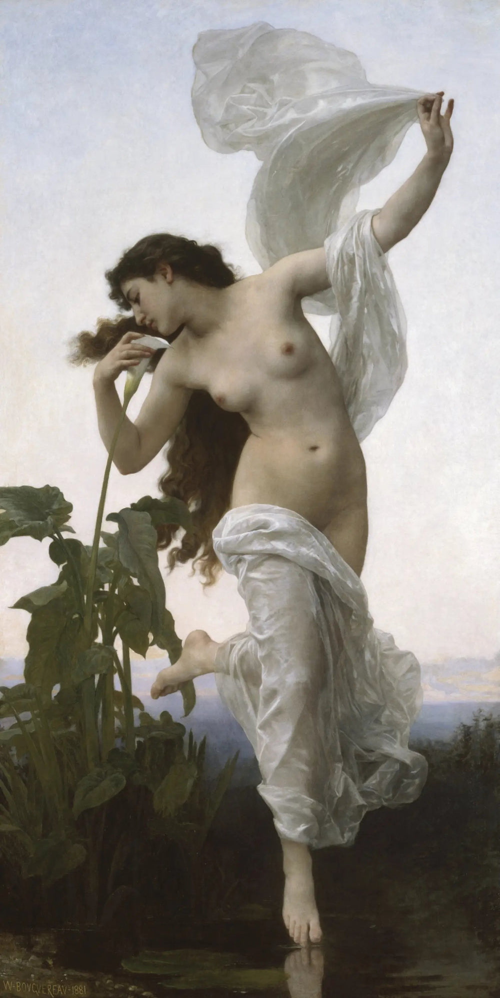 L'Aurore - Bouguereau image 1 copie de tableau peinte à la main