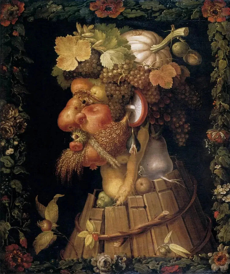 秋 - ジュゼッペ・アルチンボルド

Source:
L'Automne - Giuseppe Arcimboldo