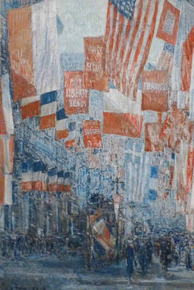アベニュー・デ・アリエ、5番街、ニューヨーク - チルド・ハッサム

Source:
L'Avenue des Alliés, 5e avenue, New York - Childe Hassam