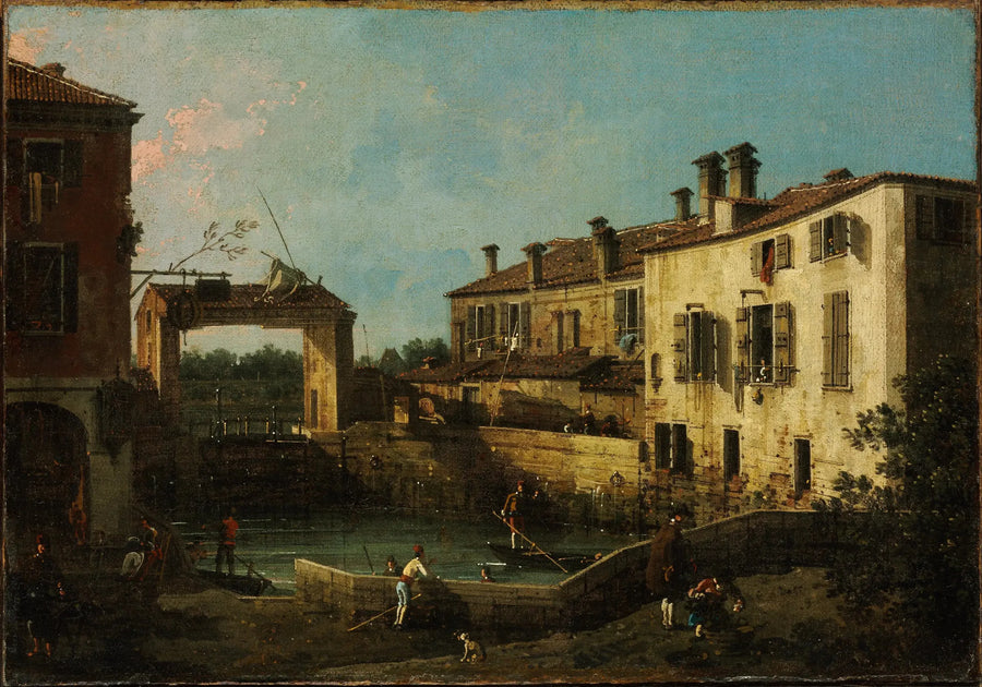 ドローロの閘門 - カナレット

Source:
L'Écluse à Dolo - Canaletto