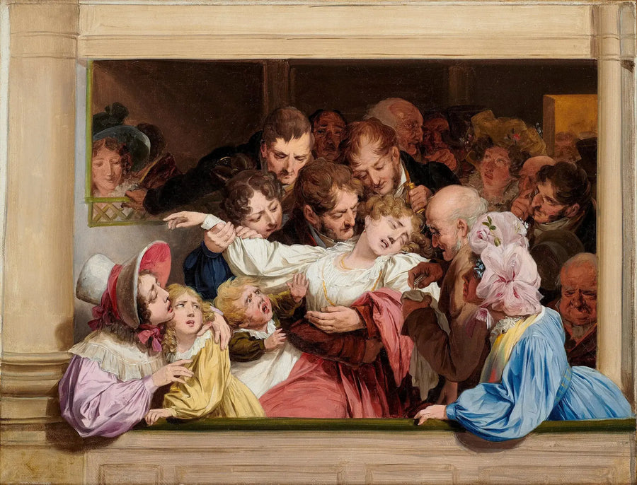 メロドラマの効果 - ルイ＝レオポルド・ボイリー

Source:
L'effet du mélodrame - Louis-Léopold Boilly