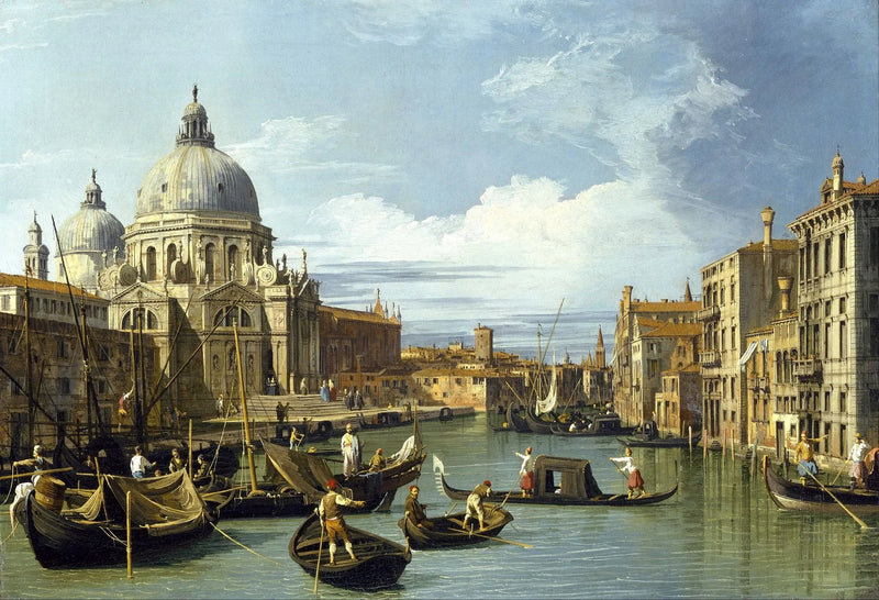 ヴェネツィアの大運河の河口 - カナレット

Source:
L'Embouchure du Grand Canal, Venise - Canaletto