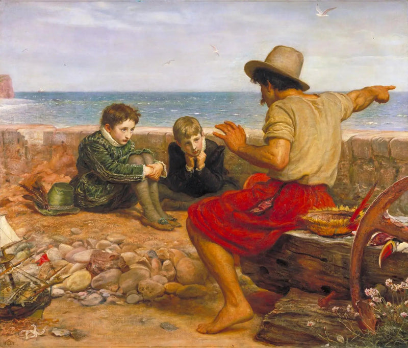 ラリーの幼少期 - ジョン・エヴァレット・ミレイ

Source:
L'enfance de Raleigh - John Everett Millais