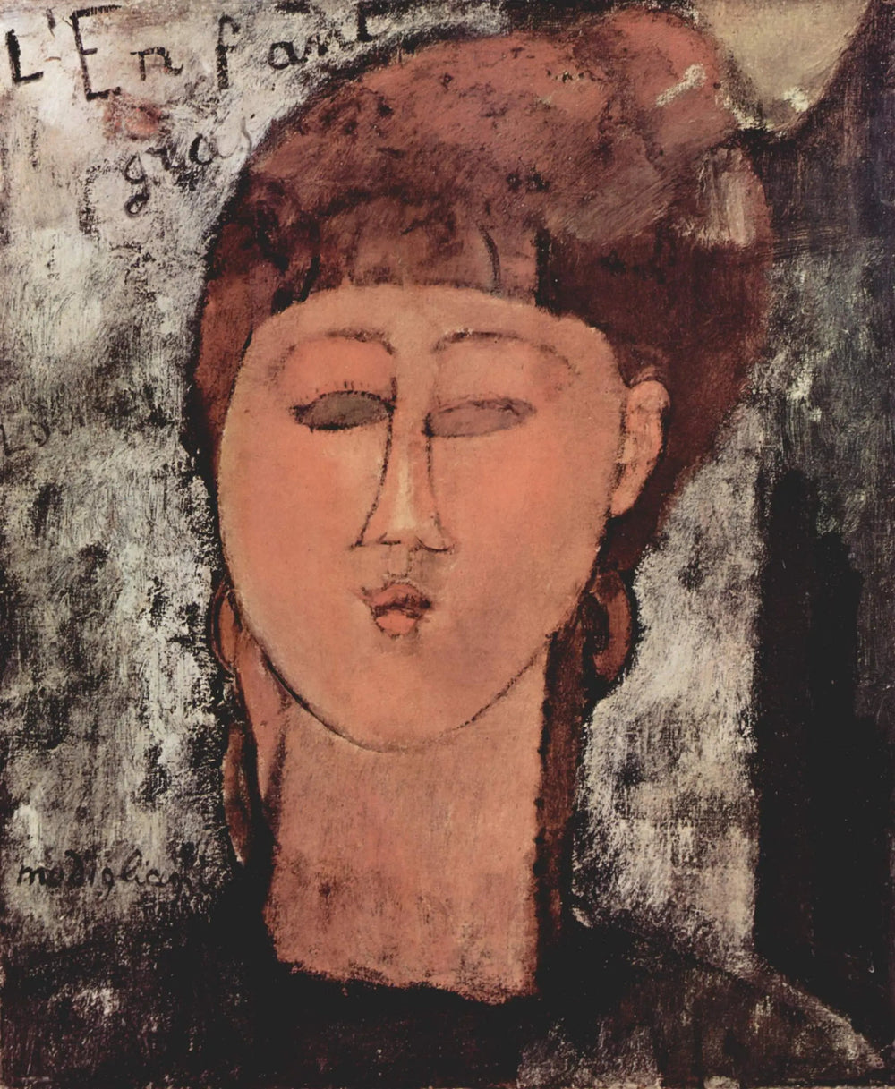 L'Enfant gras - Amedeo Modigliani image 1 tableau peint à l’huile sur toile