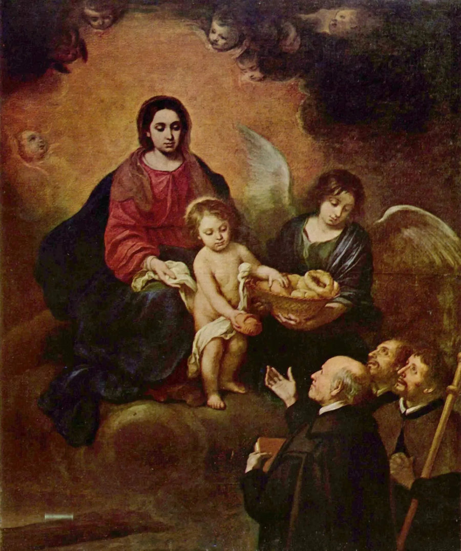 イエス・キリストの幼子が巡礼者にパンを配る - バルトロメ・エステバン・ムリリョ

Source:
L'Enfant Jésus distribuant du pain aux pèlerins - Bartolomé Esteban Murillo