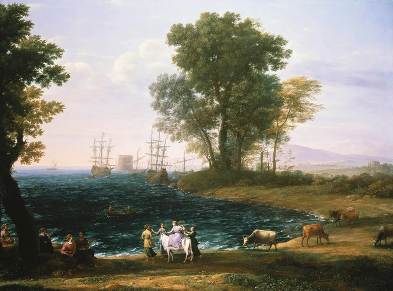 ヨーロッパの略奪 - クロード・ロラン

Source:
L'enlèvement d'Europe - Claude Lorrain