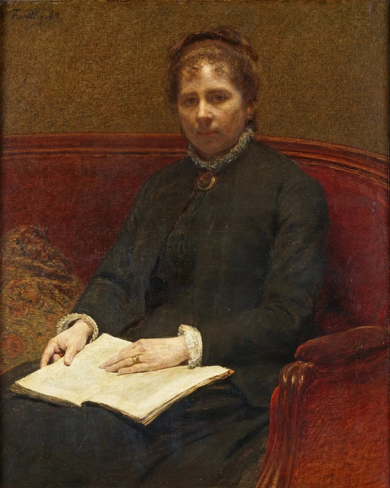 アーティストの妻 - アンリ・ファンタン＝ラトゥール

Source:
L'épouse de l'artiste - Henri Fantin-Latour