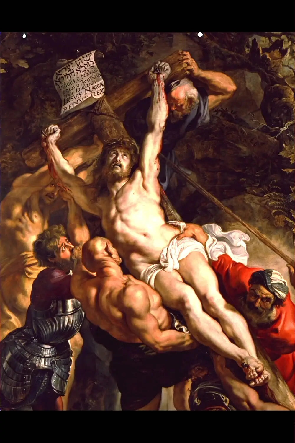 L'Érection de la croix - Peter Paul Rubens image 1 reproduction réalisée par Alpha Reproduction