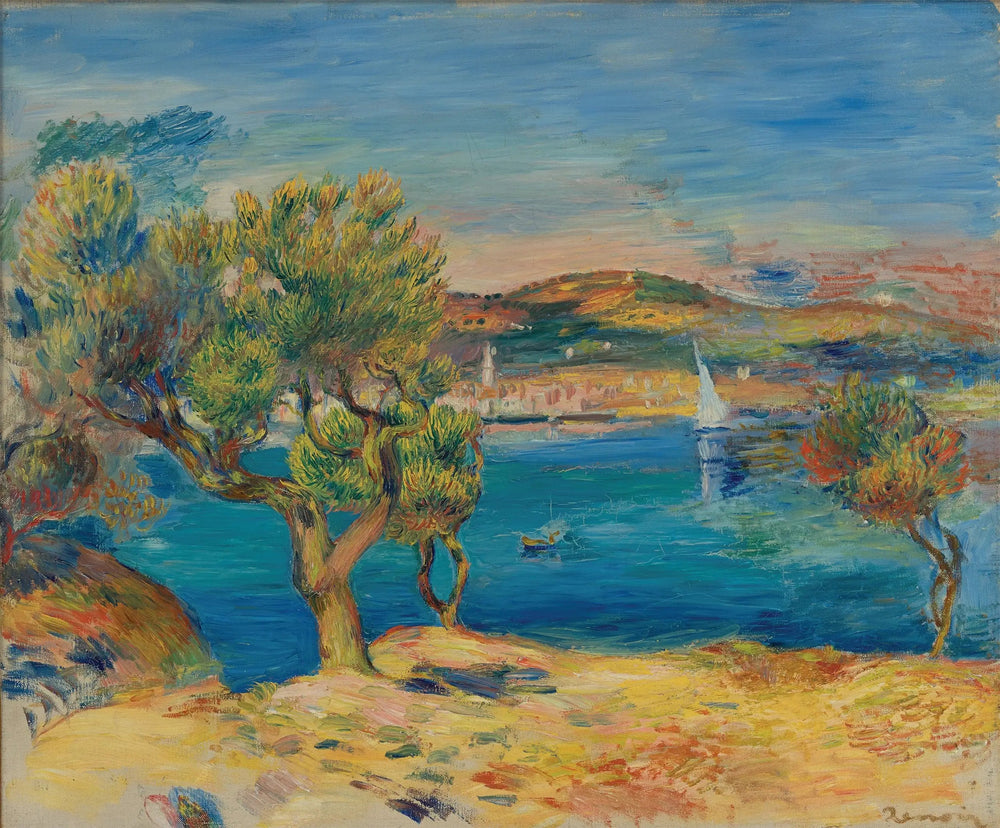 L'Estaque - Pierre-Auguste Renoir image 1 copie de tableau peinte à la main