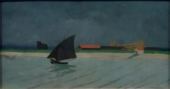セーヌ川河口 - フェリックス・ヴァロトン

Source:
L'Estuaire de la Seine - Félix Vallotton