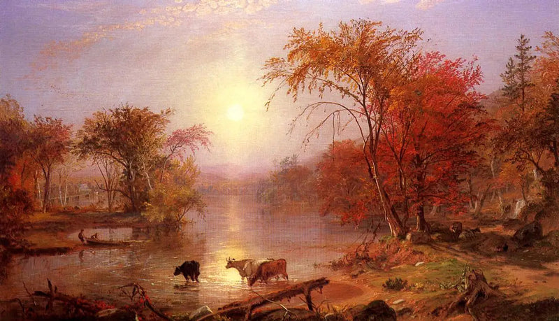 ハドソン川の秋の風景 - アルバート・ビアシュタット

Source:
L'été indien sur le fleuve Hudson - Albert Bierstadt
