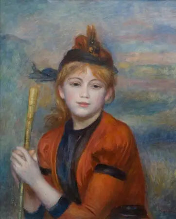 L'Excursionniste - Pierre-Auguste Renoir image 1 reproduction d’œuvre d’art à l’huile