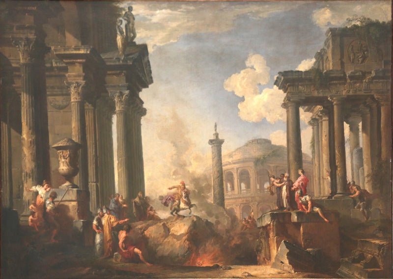 マルクス・クルティウスの解説 - ジョバンニ・パオロ・パニーニ

Source:
L'explication de Marcus Curtius - Giovanni Paolo Panini