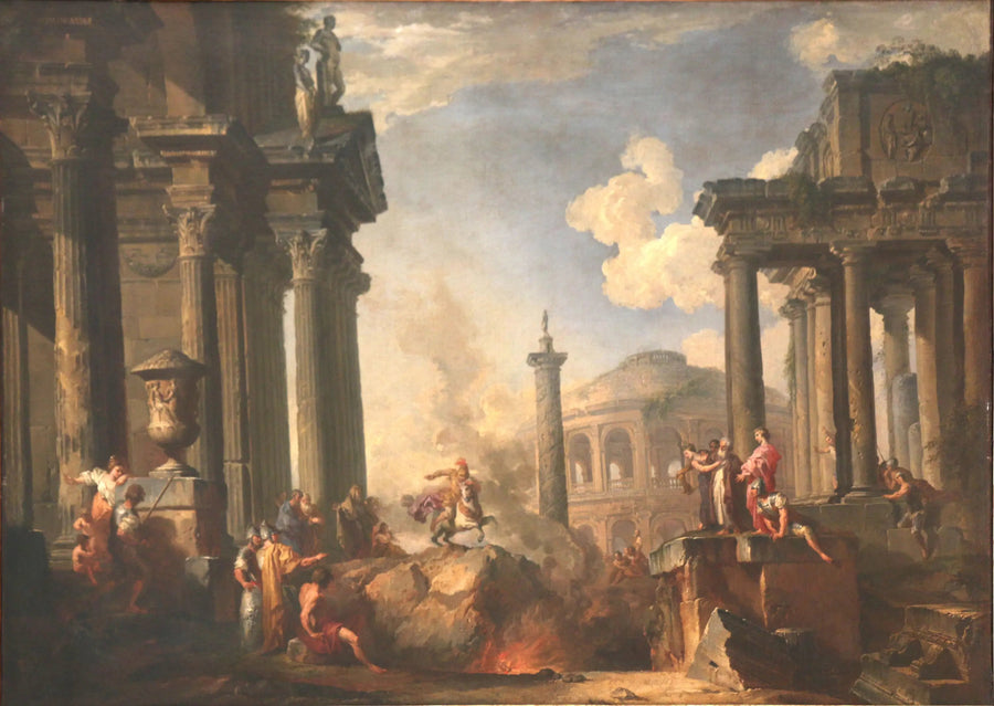 マルクス・クルティウスの解説 - ジョバンニ・パオロ・パニーニ

Source:
L'explication de Marcus Curtius - Giovanni Paolo Panini