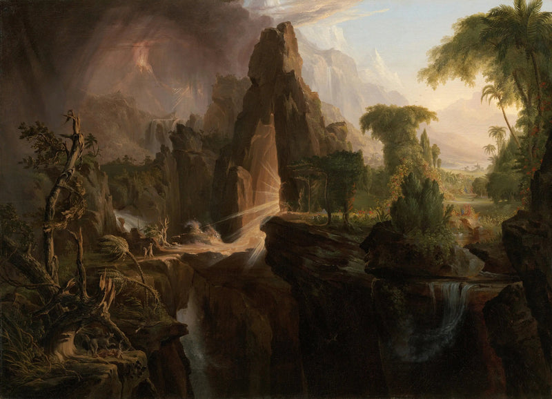 エデンの園からの追放 - トーマス・コール

Source:
L'Expulsion du jardin d'Éden - Thomas Cole