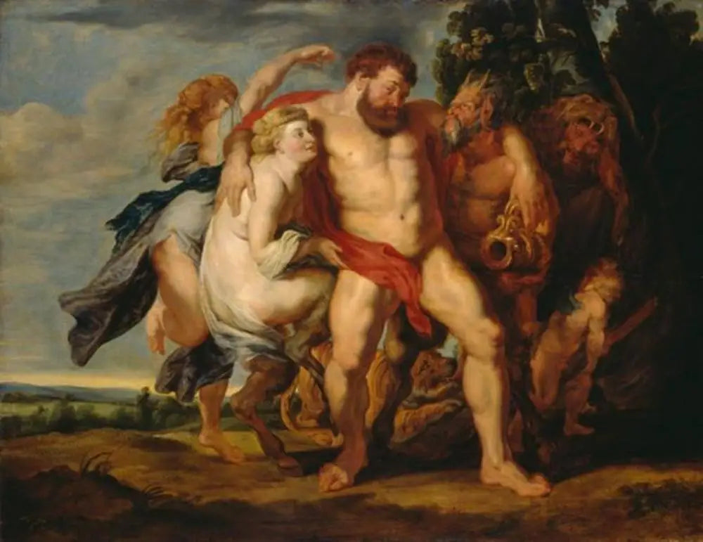 L'Hercule ivre - Peter Paul Rubens image 1 reproduction d’œuvre d’art à l’huile