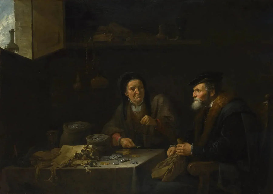 貪欲な男 - デイヴィッド・テニエール・ル・ジュヌ

Source:
L'homme cupide - David Teniers le Jeune