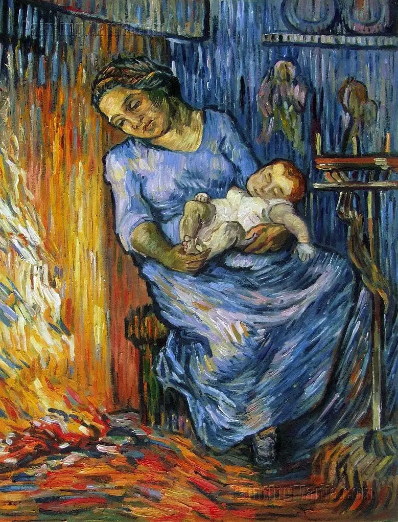 男は海にいる - Vincent van Gogh