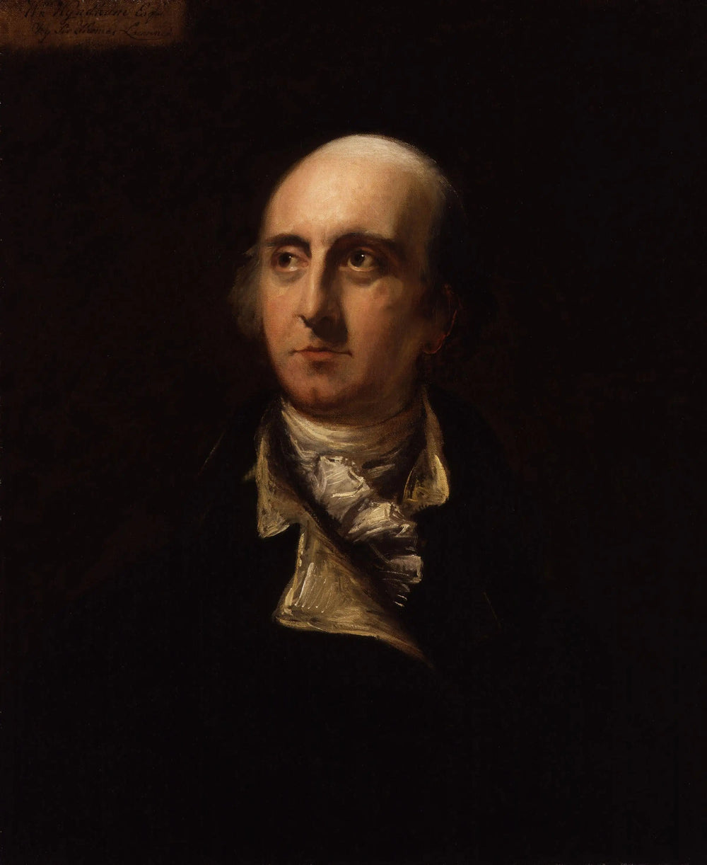 L'honorable William Windham - Thomas Lawrence image 1 reproduction de peinture à l’huile