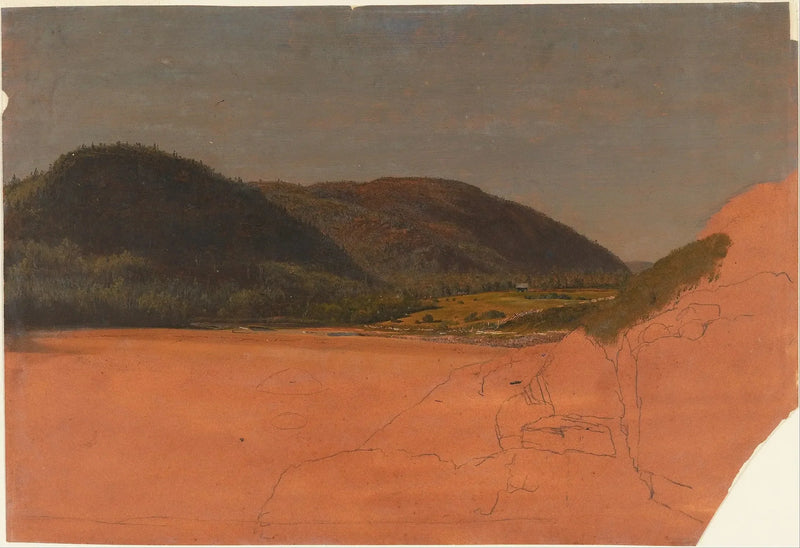 孤立した山々の島？ - フレデリック・エドウィン・チャーチ

Source:
L'île des Monts Déserts ? - Frederic Edwin Church