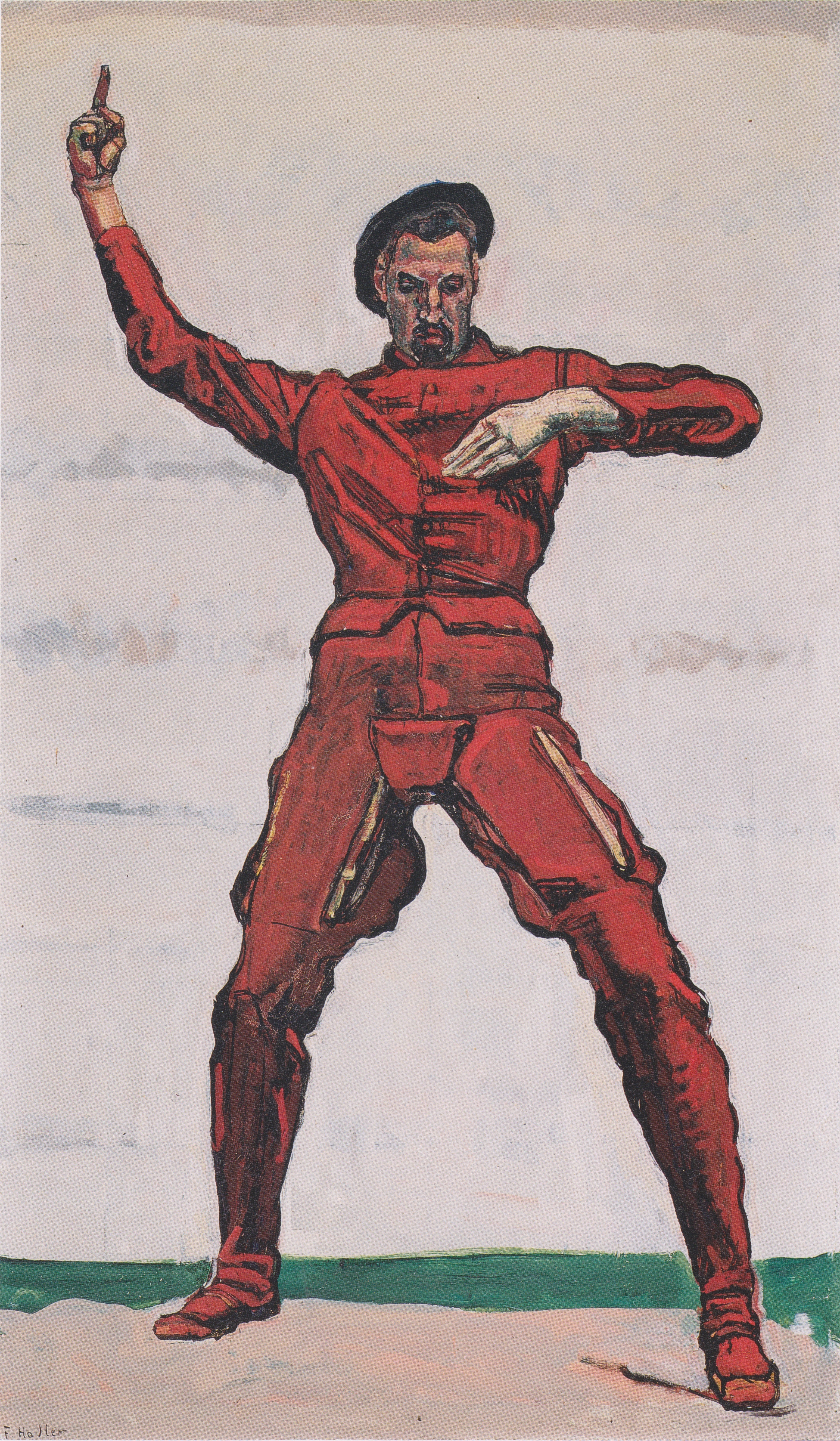 L'Orateur - Ferdinand Hodler image 1 tableau peint à l’huile sur toile