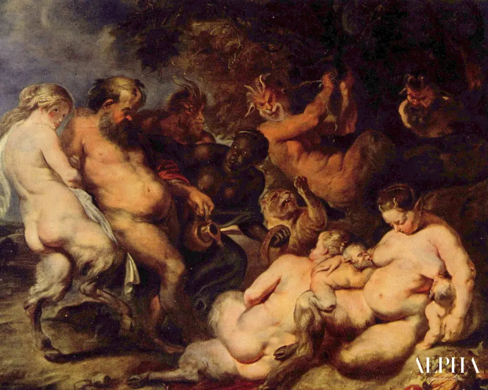 La Bacchanale - Peter Paul Rubens - Reproductions de tableaux et peintures haut de gamme