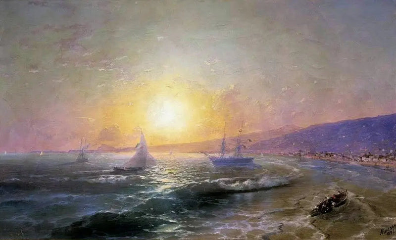 夜明けの湾 - イワン・アイヴァゾフスキー

Source:
La baie à l'aube. - Ivan Aïvazovski