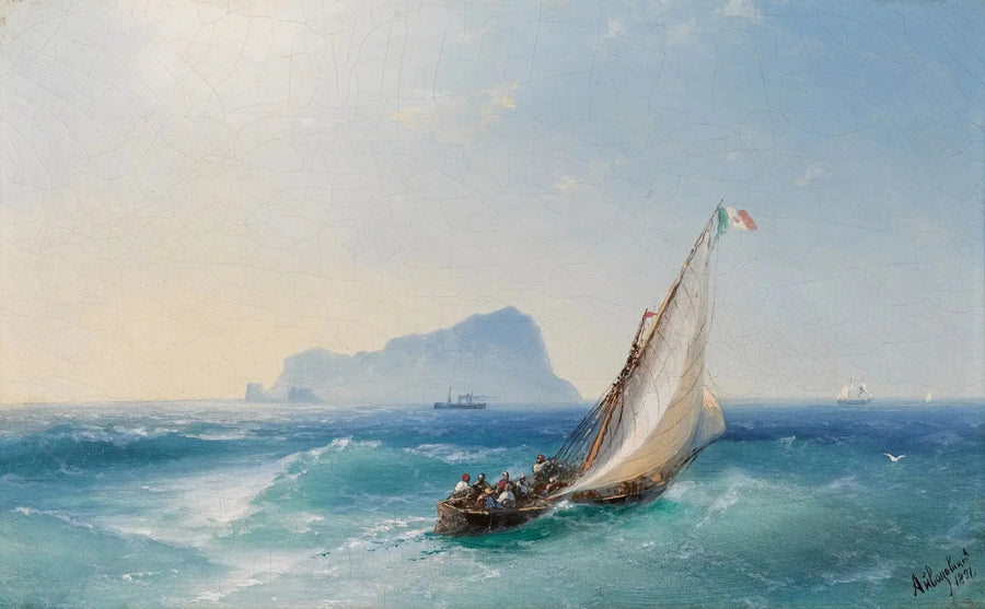 ナポリ湾とカプリ島 - イワン・アイヴァゾフスキー

Source:
La baie de Naples avec Capri - Ivan Aïvazovski