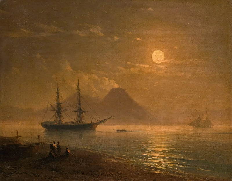 ナポリ湾 - イヴァン・アイヴァゾフスキー

Source:
La baie de Naples - Ivan Aïvazovski