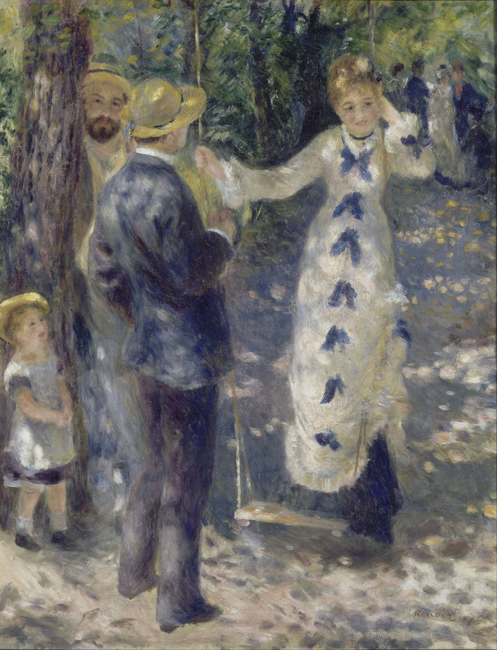 ザ スウィング、1876年 - Pierre-Auguste Renoir