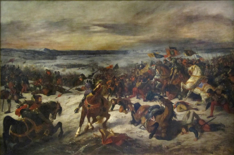 ナンシーの戦い - ユージン・ドラクロワ